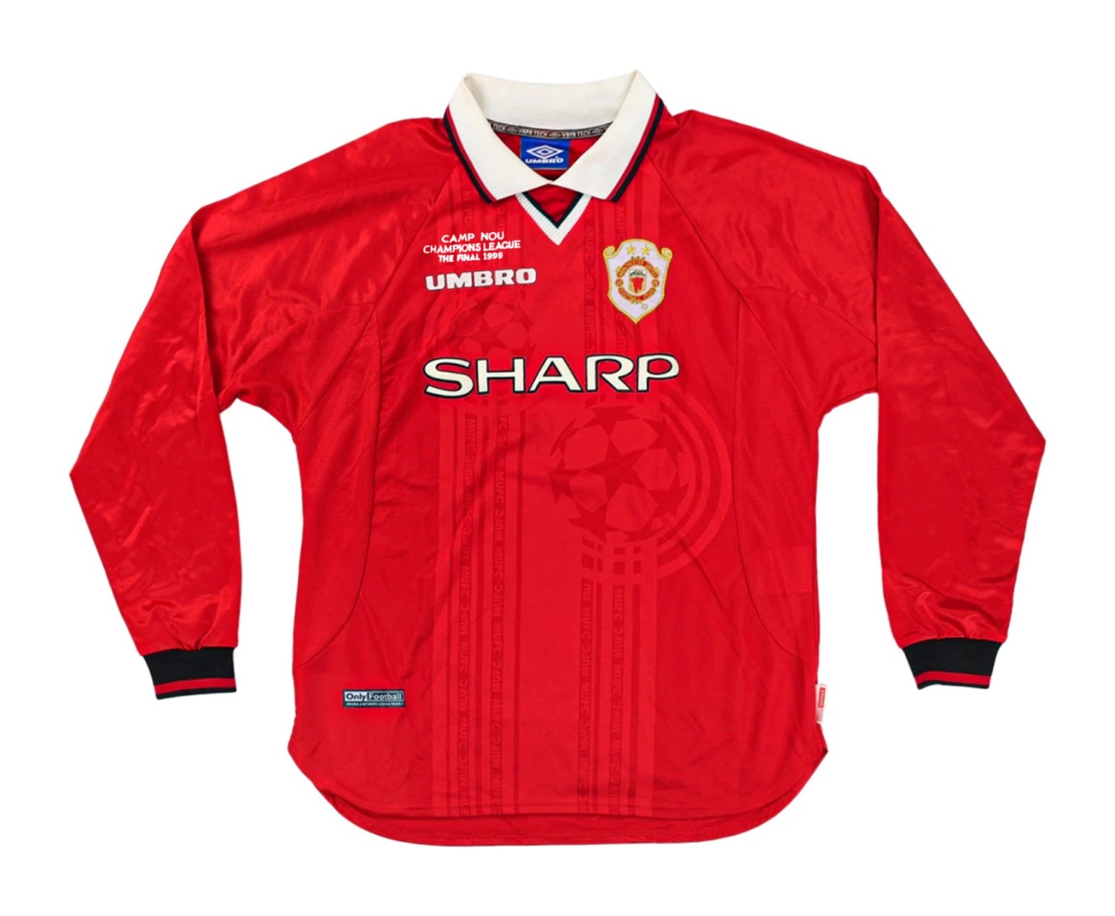 Manchester United 1998-99 Champions League Final Kit