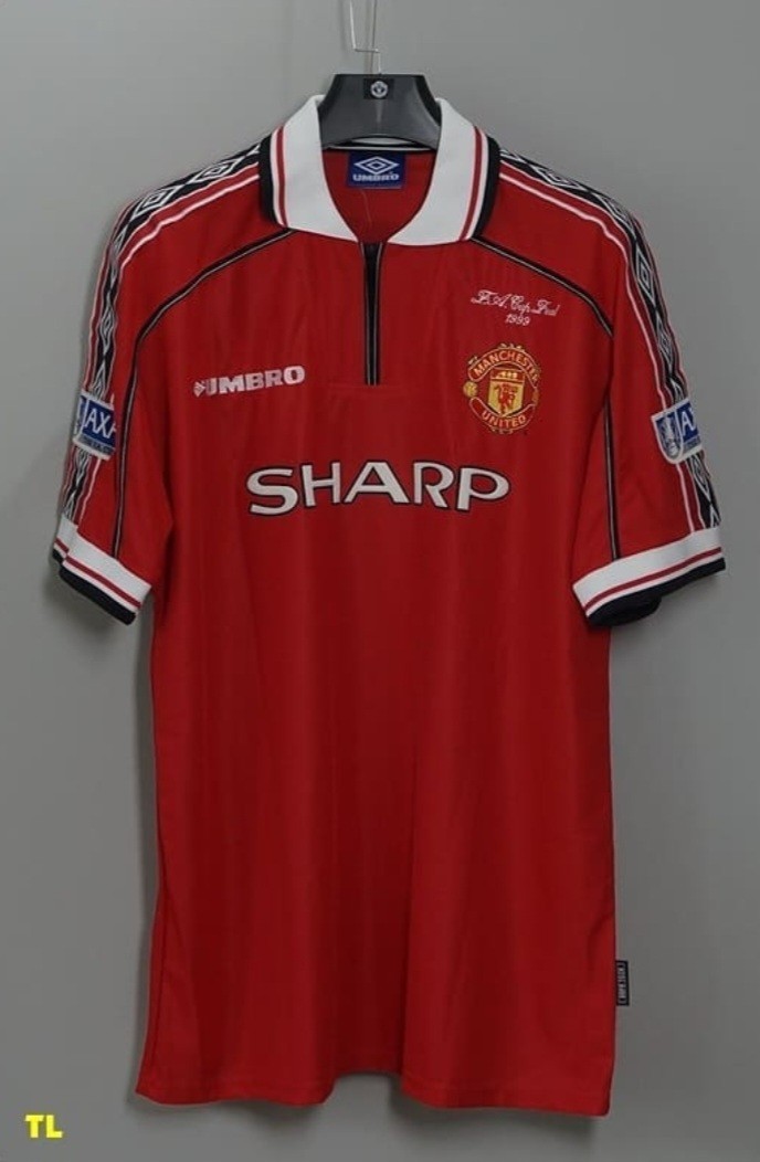 Manchester United 1998-99 FA Cup Final Kit