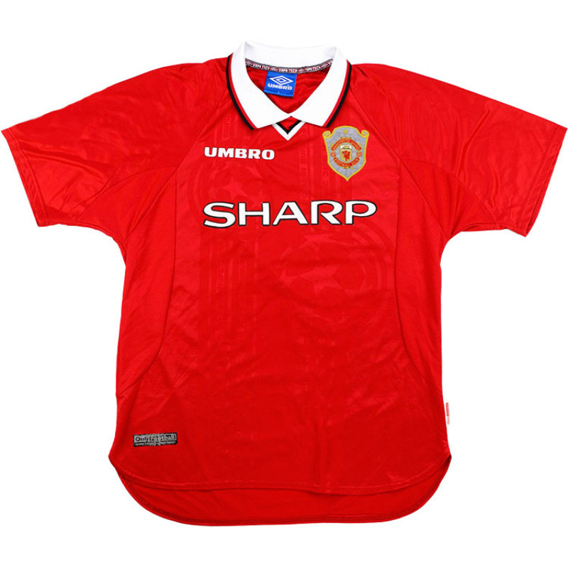 Manchester United 1998-99 European Home Kit