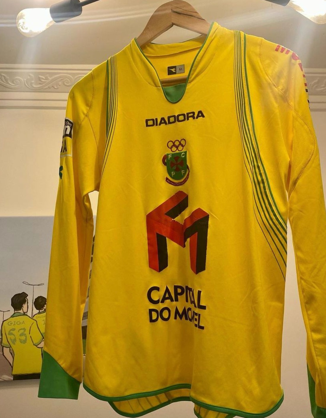 Paços de Ferreira 2007-08 Home Kit