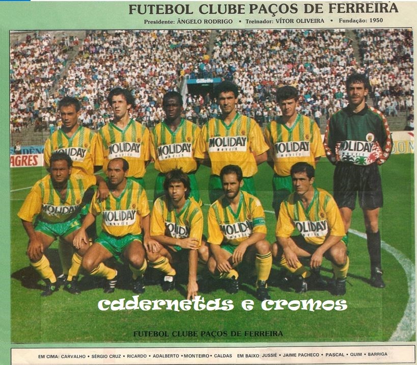 Paços de Ferreira 1991-92 Home Kit