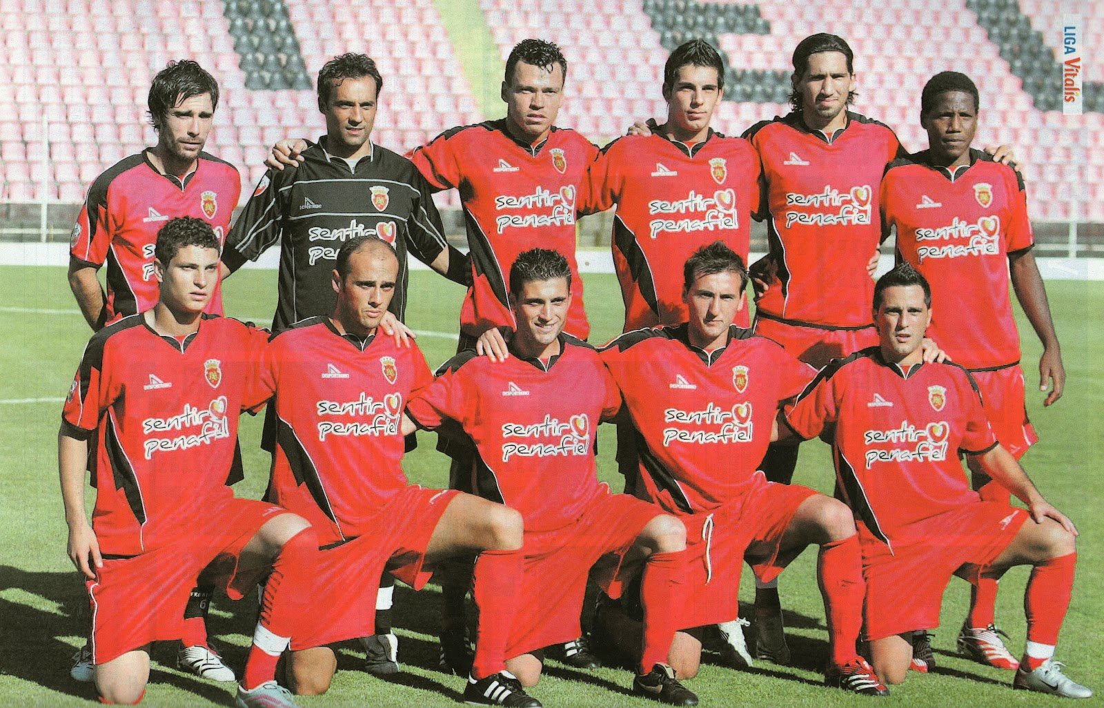 FC Penafiel 2007-08 Home Kit