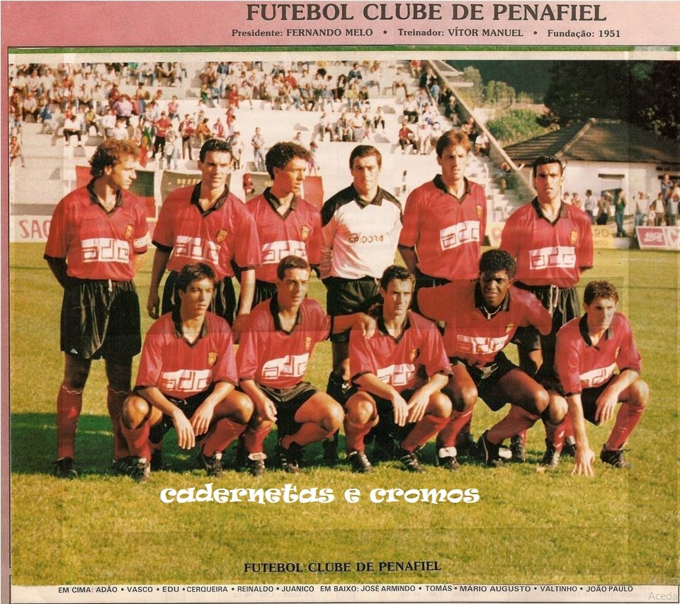 FC Penafiel 1991-92 Home Kit