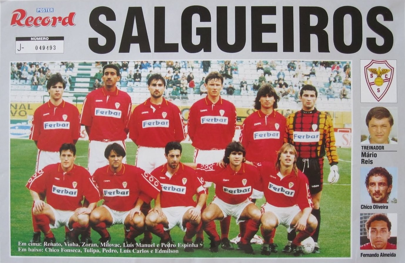 Sport Comércio e Salgueiros 1994-95 Home 2 Kit
