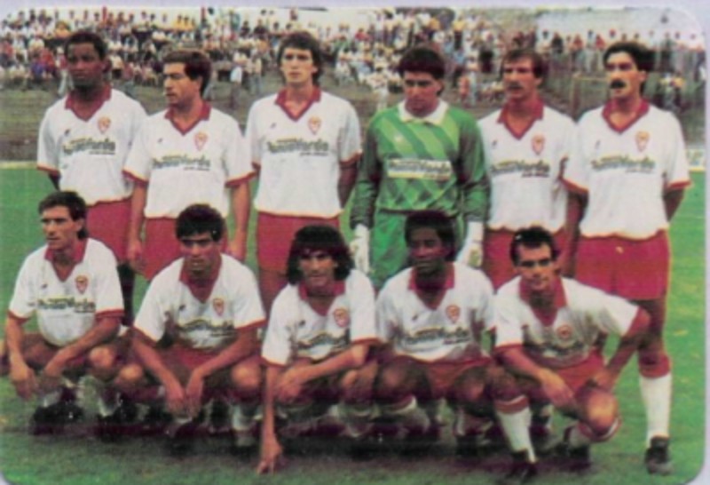 Sport Comércio e Salgueiros 1987-88 Away Kit