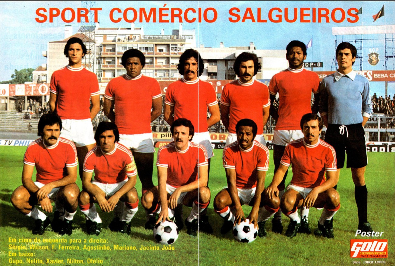 Sport Comércio e Salgueiros 1981-82 Home Kit