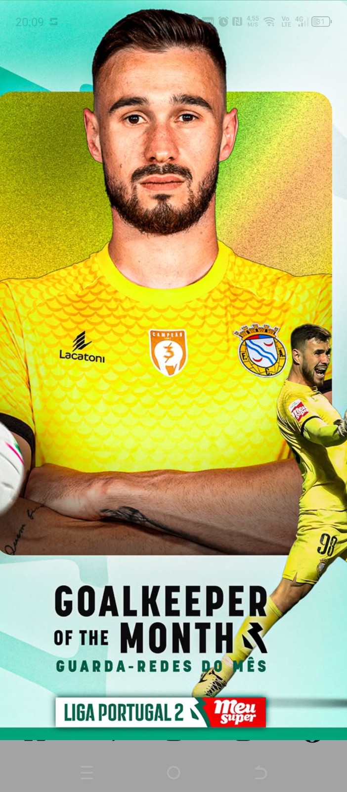 FC Alverca 2024-25 GK 2 Kit