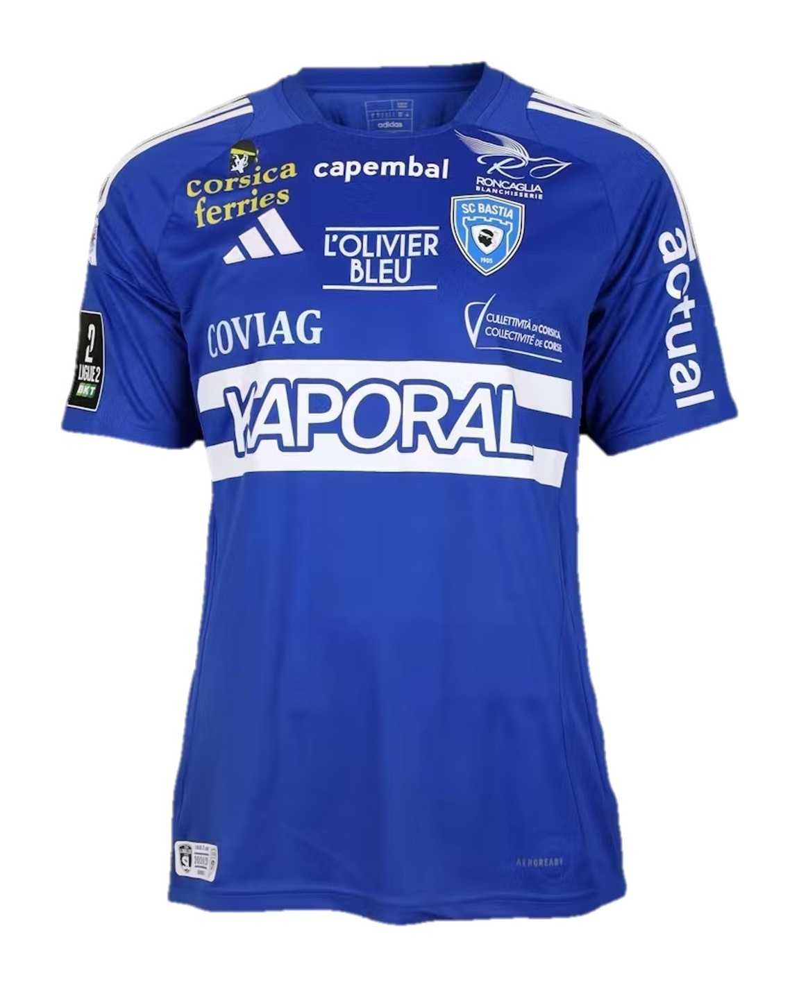 SC Bastia 2024-25 Home Kit