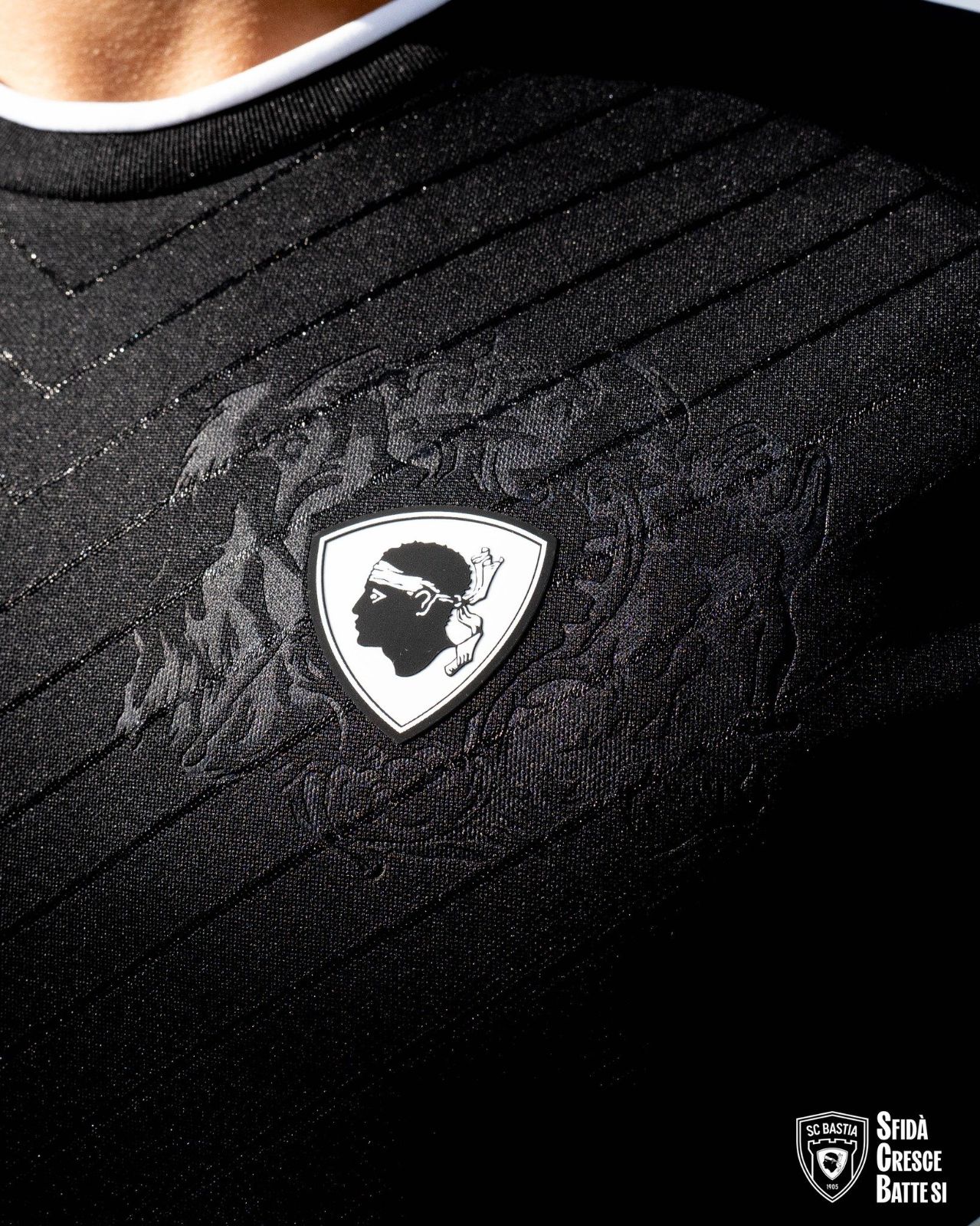 SC Bastia 2024-25 Third Kit