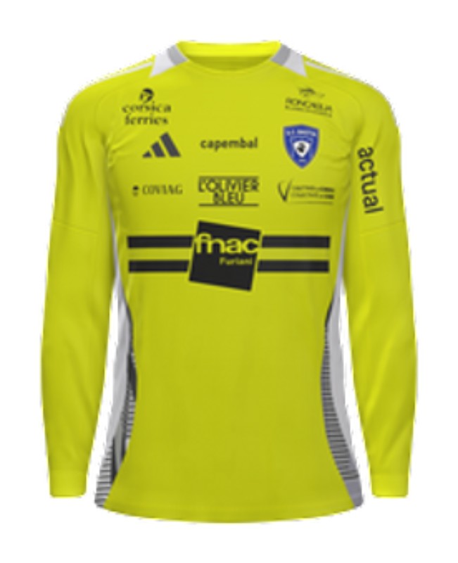 SC Bastia 2024-25 GK 2 Kit