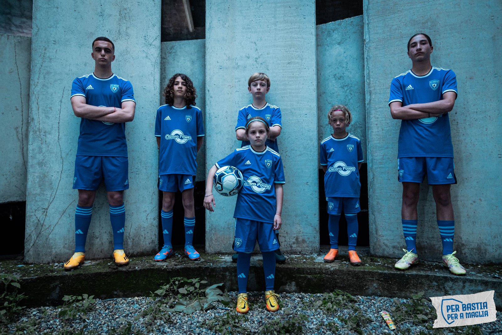 SC Bastia 2023-24 Home Kit