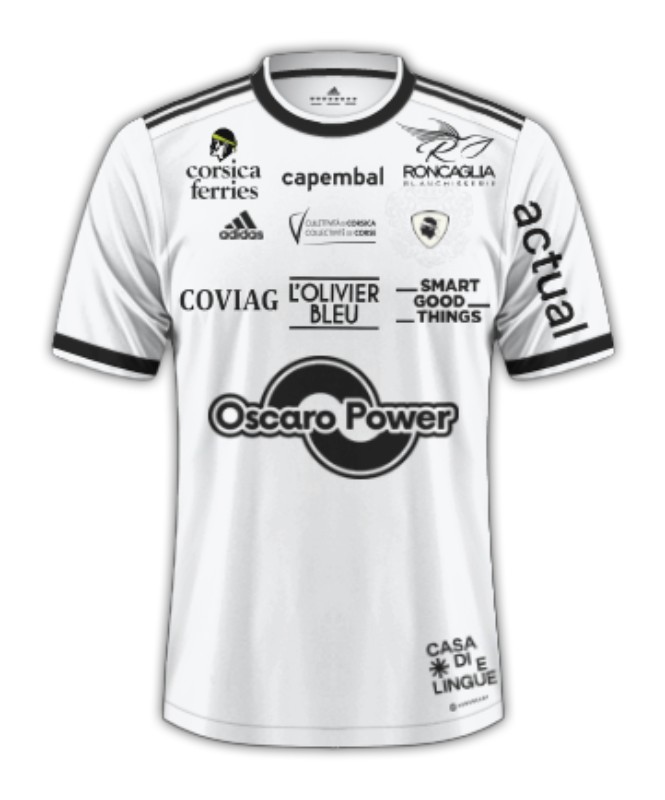 SC Bastia 2023-24 Away Kit