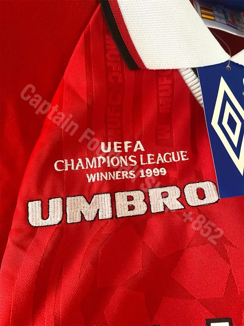 Manchester United 1999-00 Champions League Home Kit