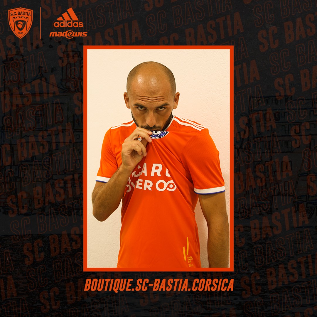 SC Bastia 2022-23 Third Kit