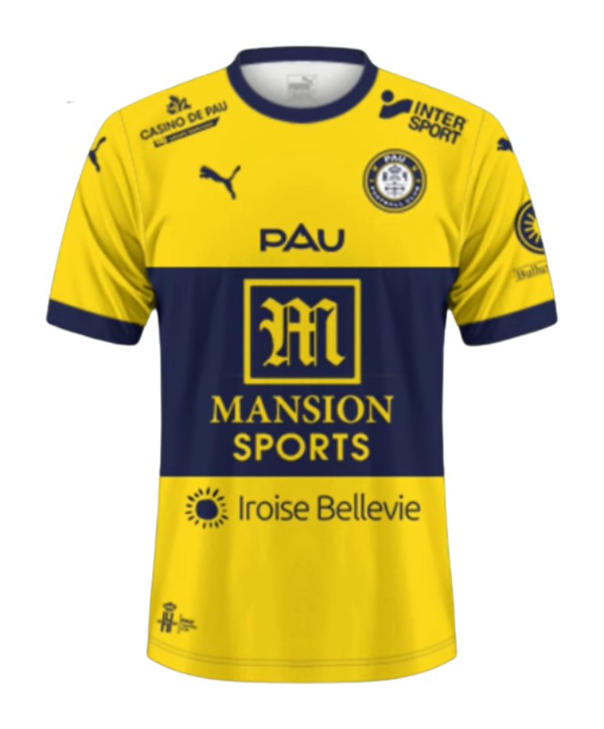 Pau FC 2022-23 Home Kit