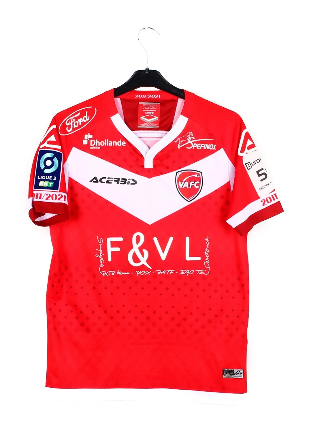 Valenciennes 2021-22 Home Kit