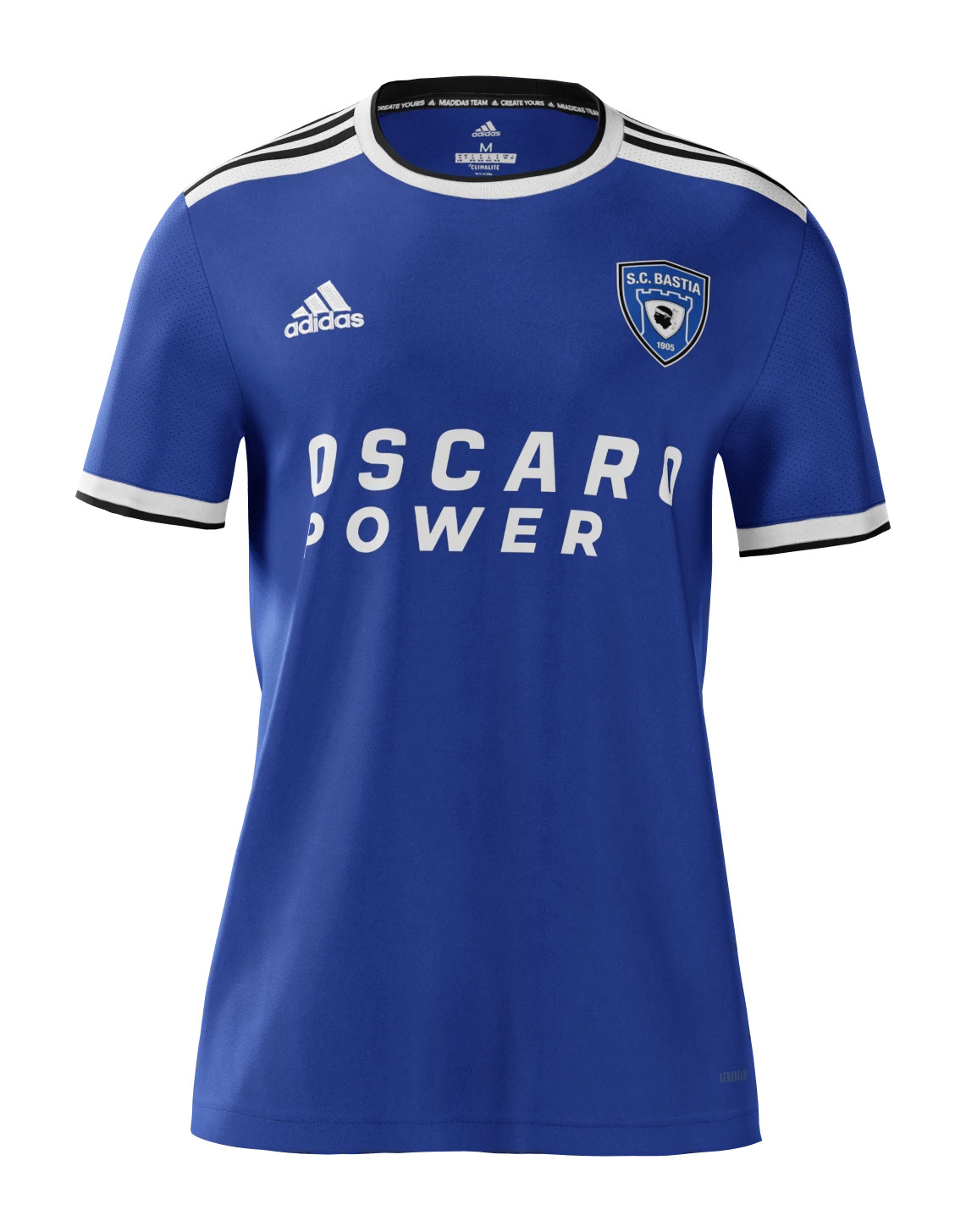 SC Bastia 2021-22 Home Kit