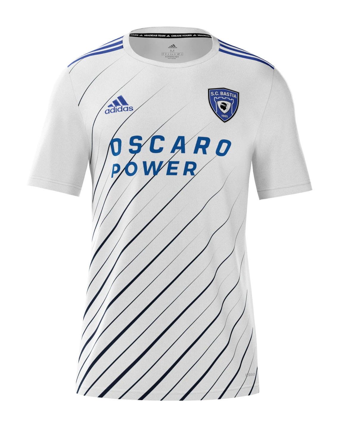 SC Bastia 2021-22 Away Kit