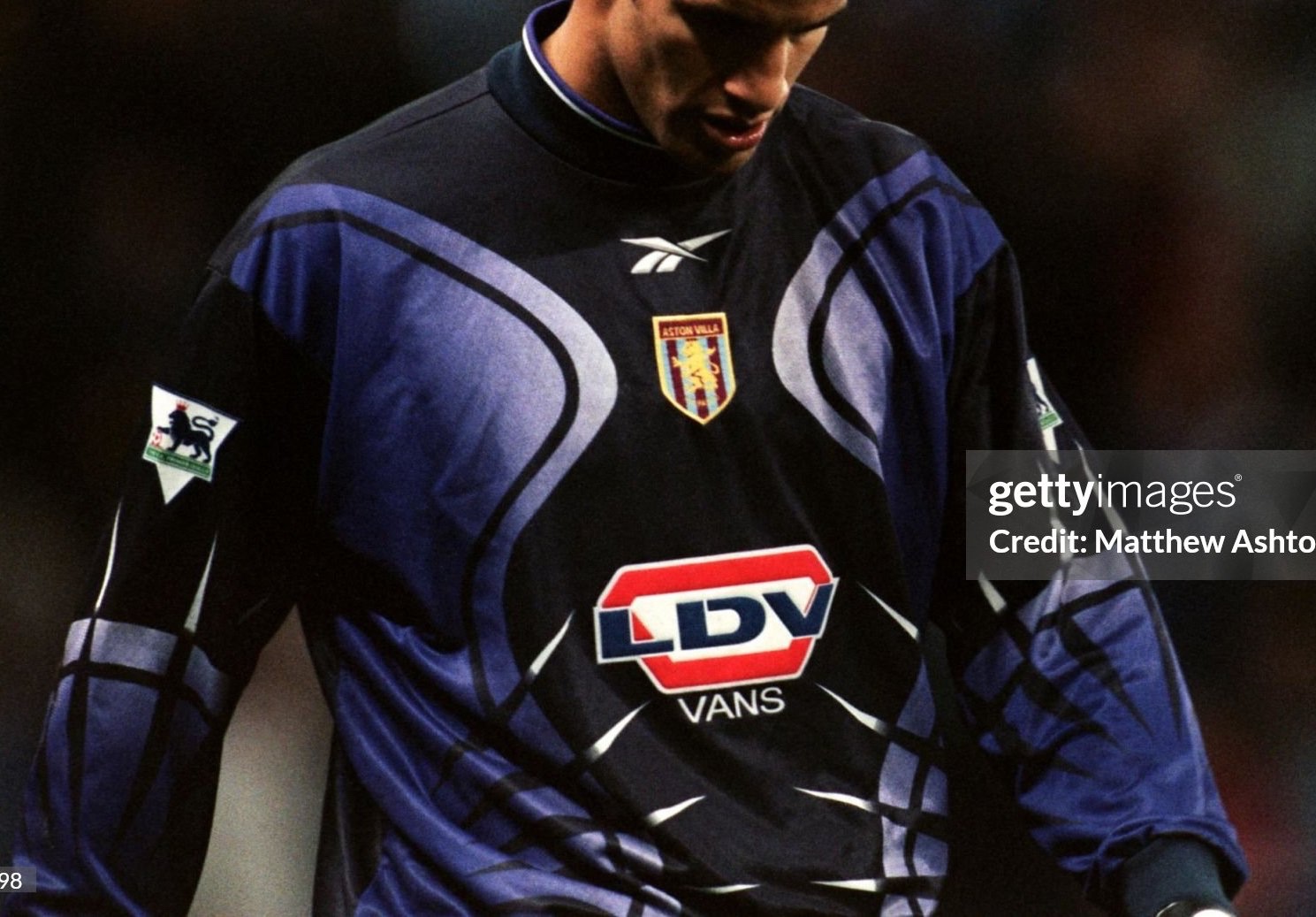 Aston Villa 1999-00 GK 2 Kit