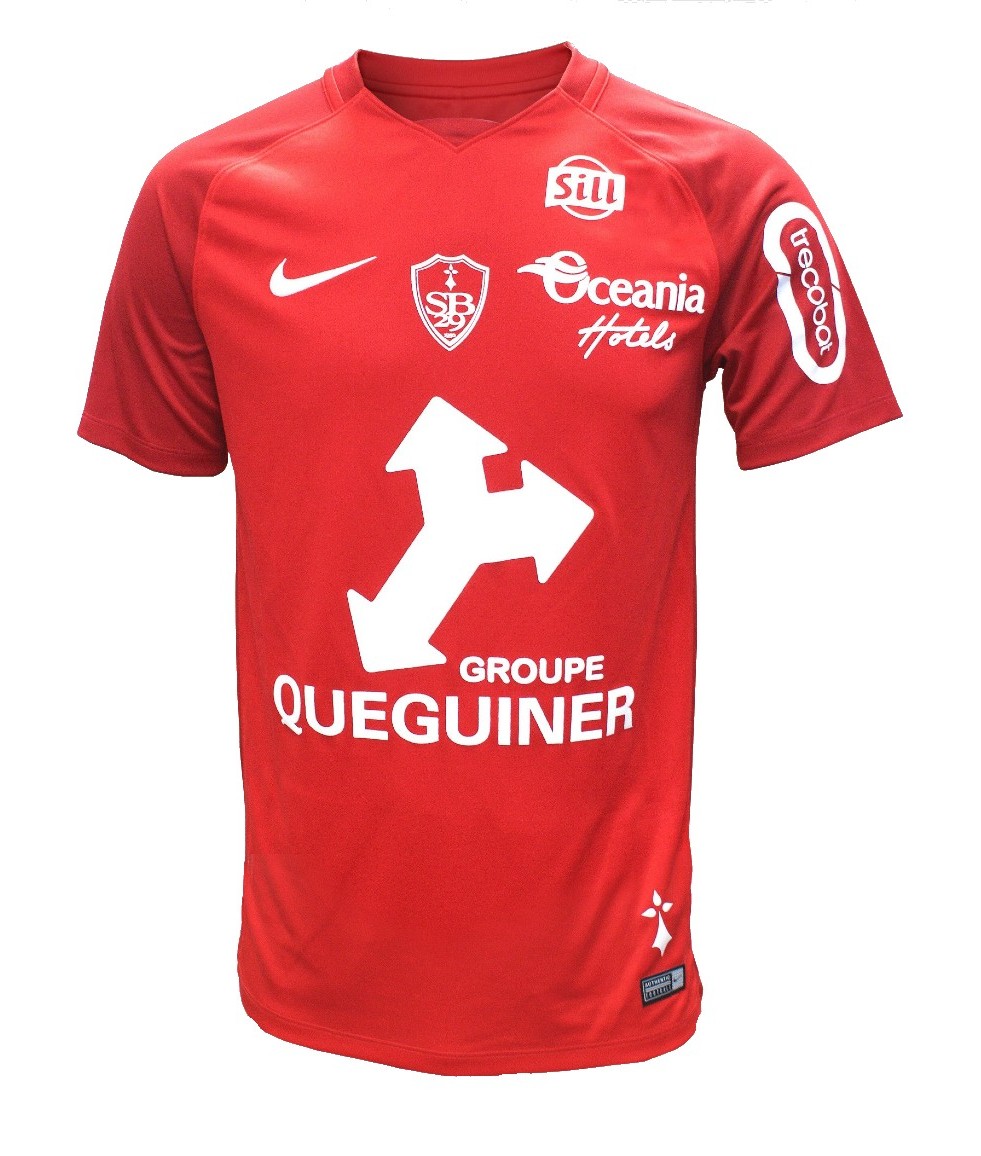 Stade Brestois 2017-18 Home Kit