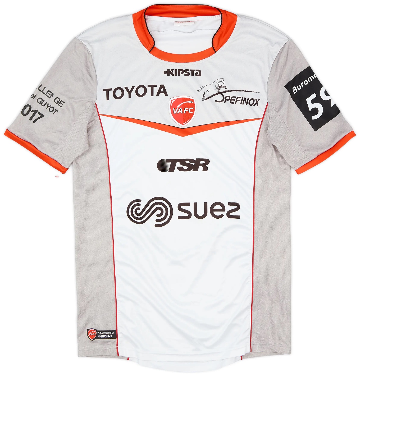 Valenciennes 2016-17 Away Kit