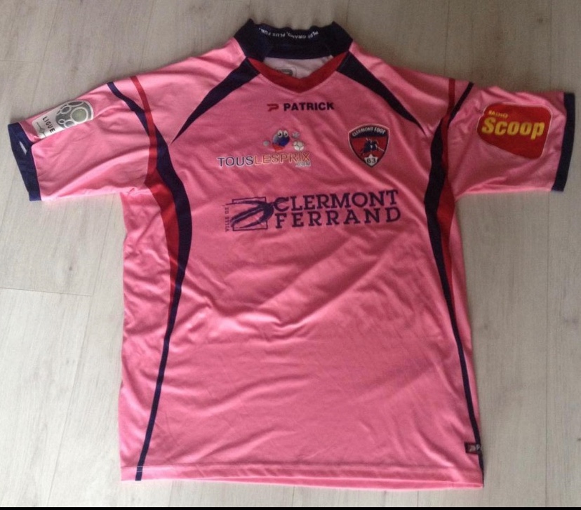 Clermont Foot Auvergne 63 2012-13 Fourth Kit