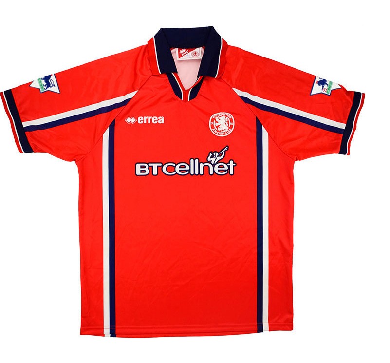 Middlesbrough 1999-00 Home Kit