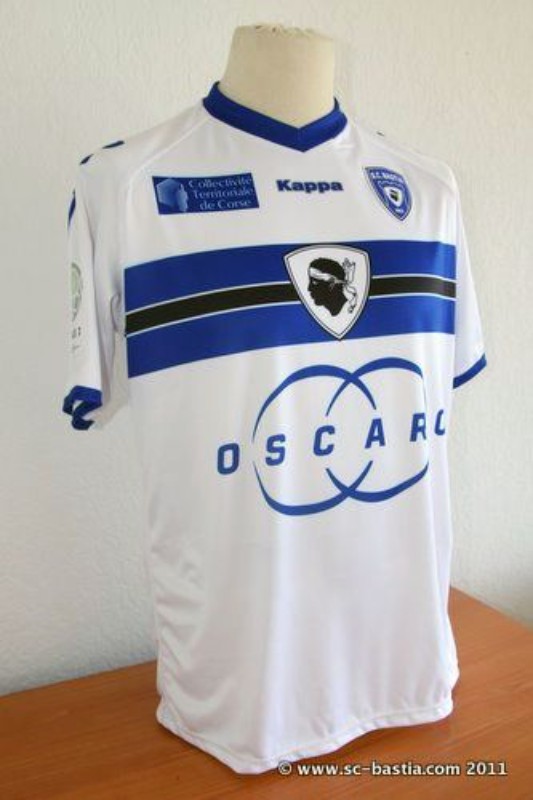 SC Bastia 2011-12 Away Kit
