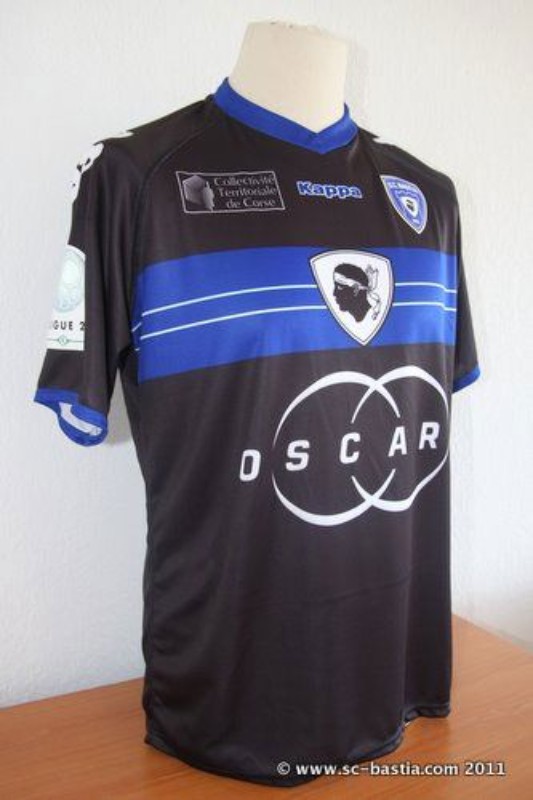 SC Bastia 2011-12 Third Kit