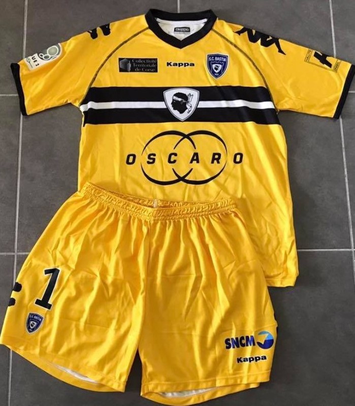 SC Bastia 2011-12 GK 1 Kit