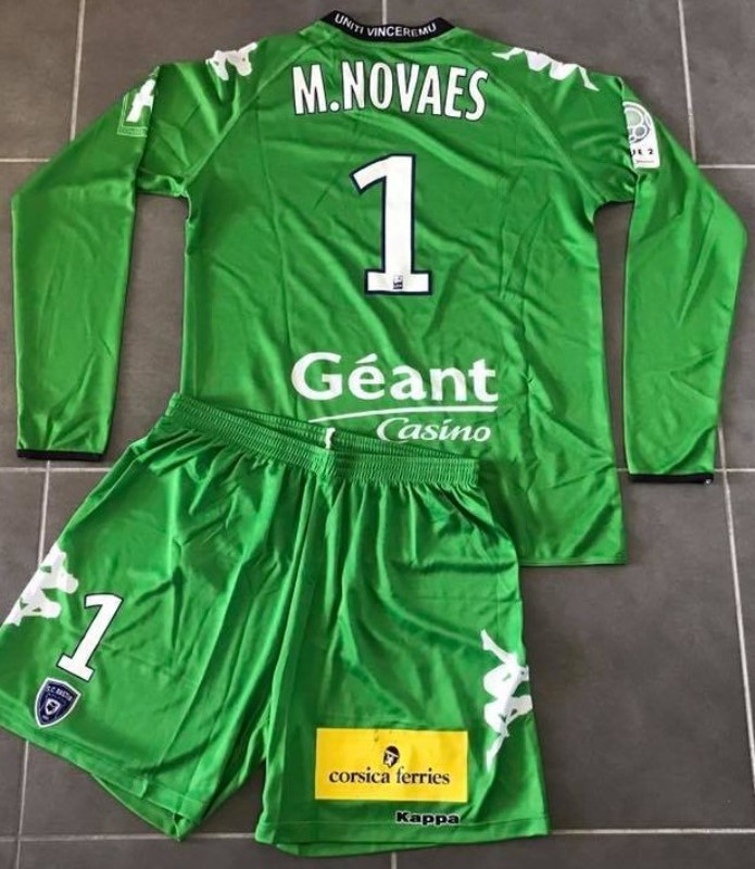 SC Bastia 2011-12 GK 2 Kit