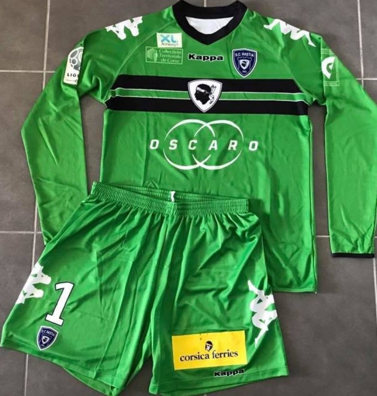 SC Bastia 2011-12 GK 2 Kit