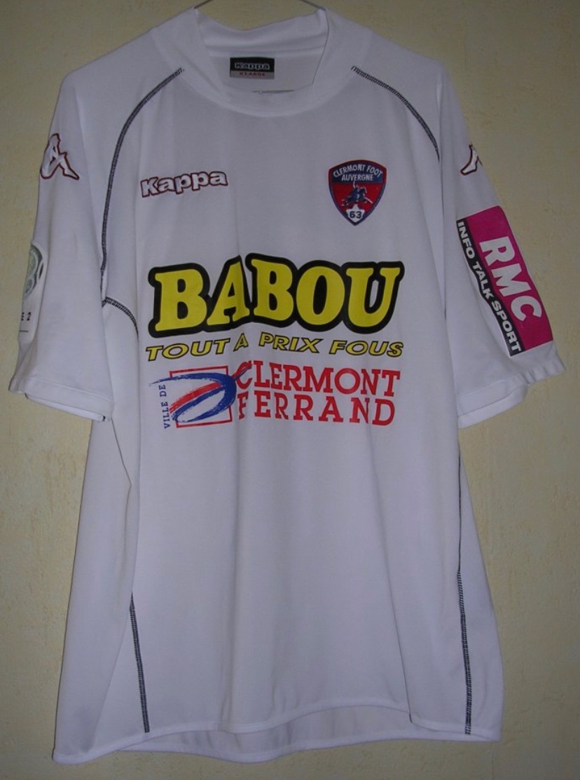 Clermont Foot Auvergne 63 2010-11 Away Kit