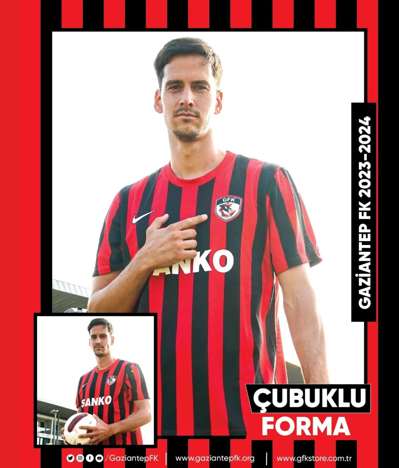 Gaziantep 2023-24 Home Kit