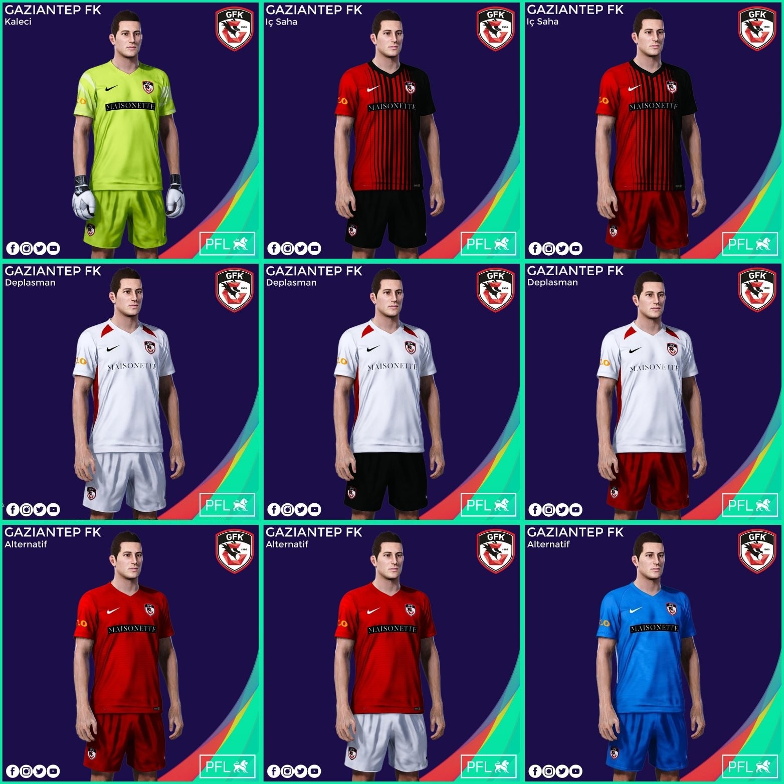 Gaziantep 2020-21 GK 1 Kit