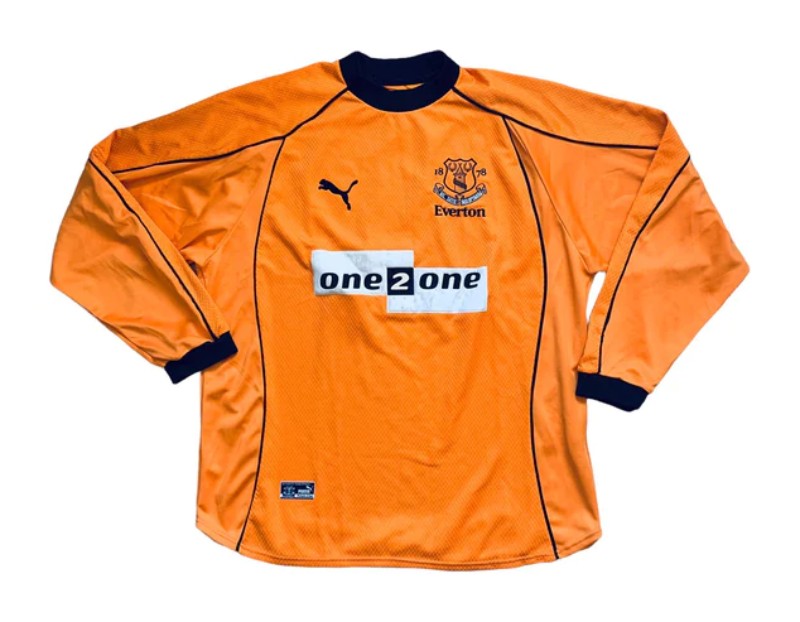 Everton FC 2000-01 GK 1 Kit