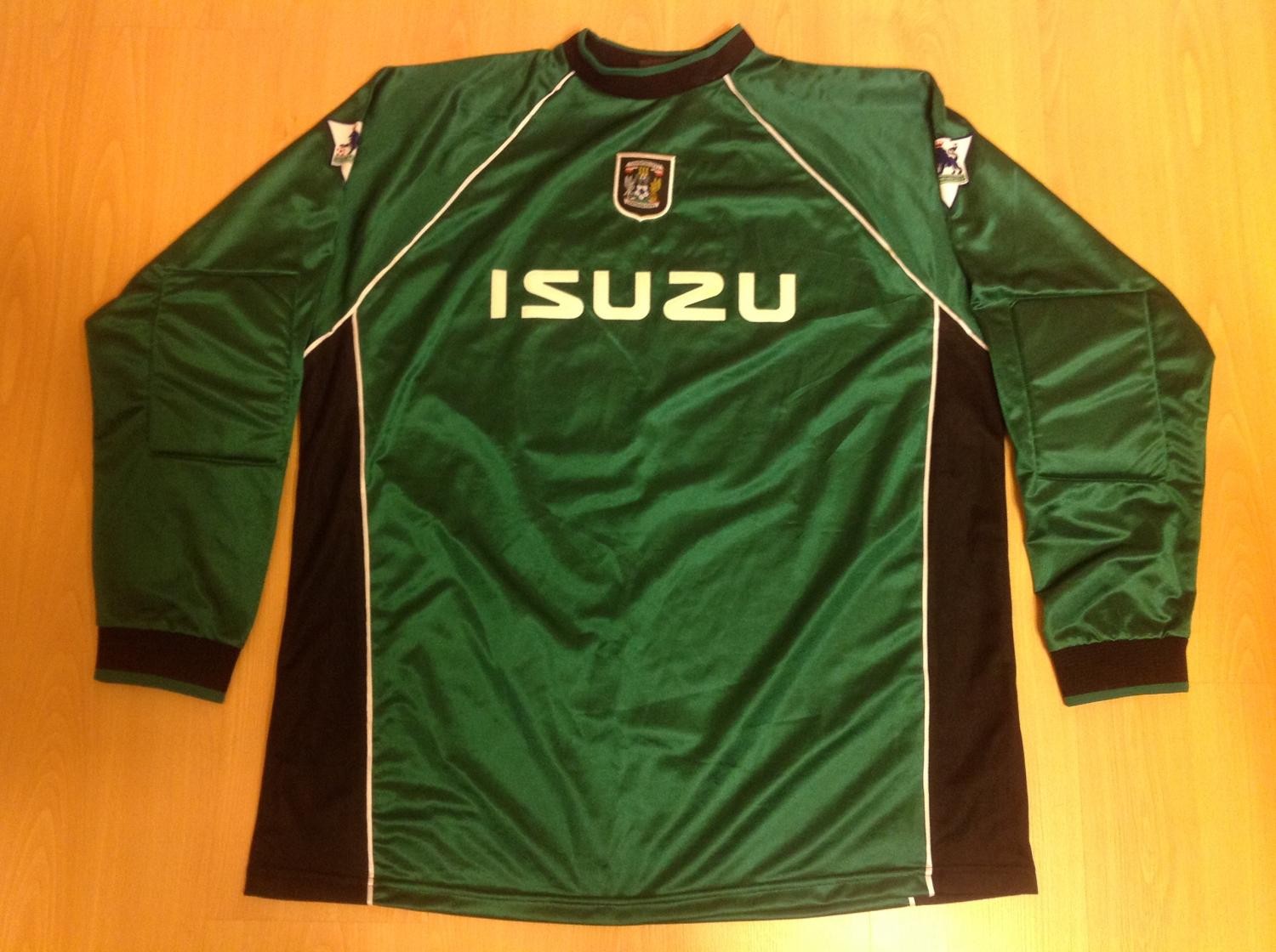 Coventry City 2000-01 GK 2 Kit