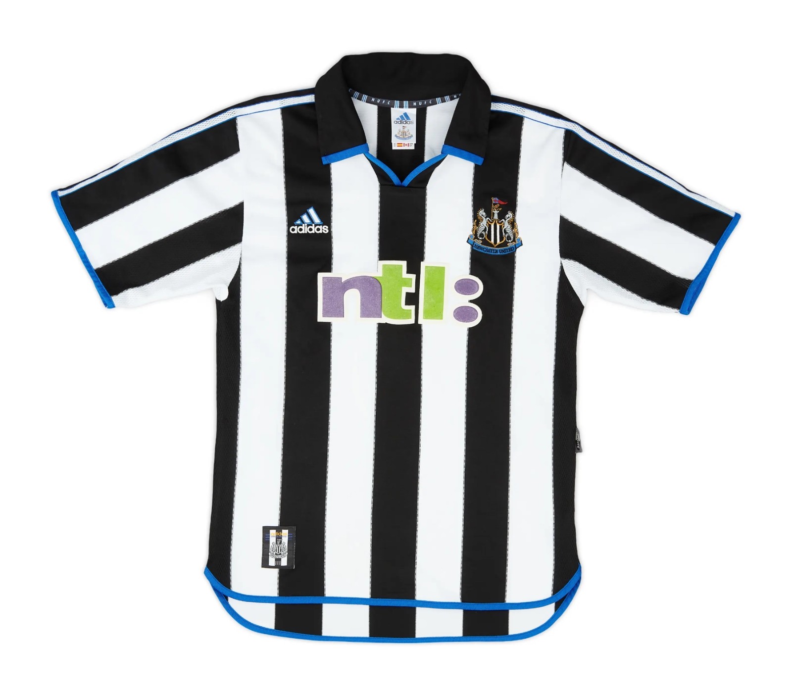 Newcastle United 2000-01 Home Kit