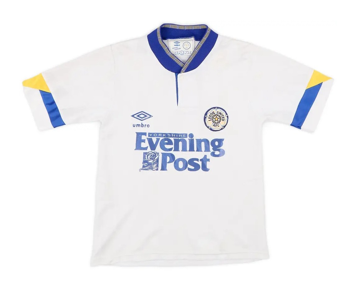 Leeds United 1991-92 Home Kit