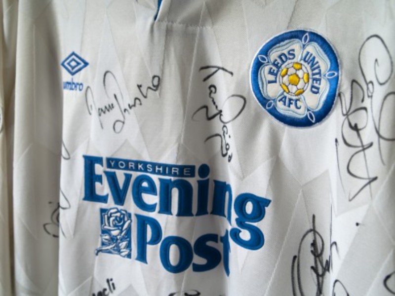 Leeds United 1991-92 Home 2 Kit