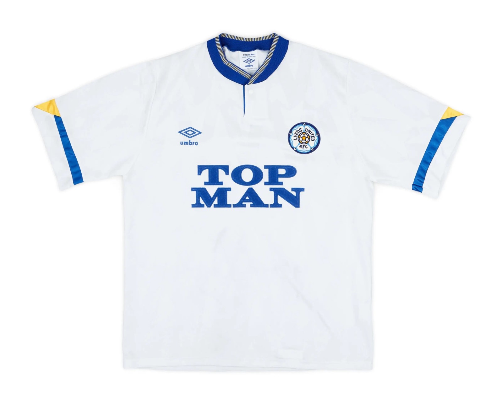 Leeds United 1990-91 Home Kit