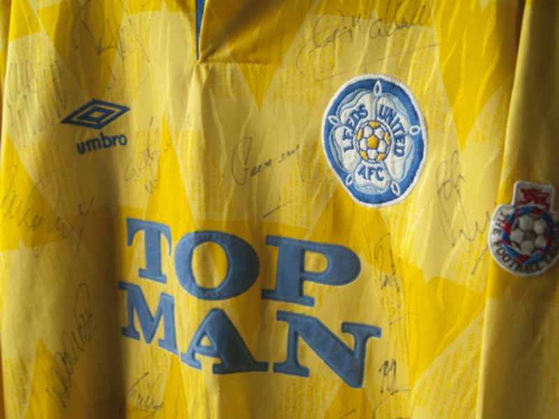 Leeds United 1990-91 Away Kit