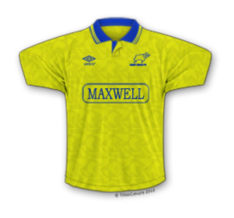 Derby County 1990-91 Third Kit