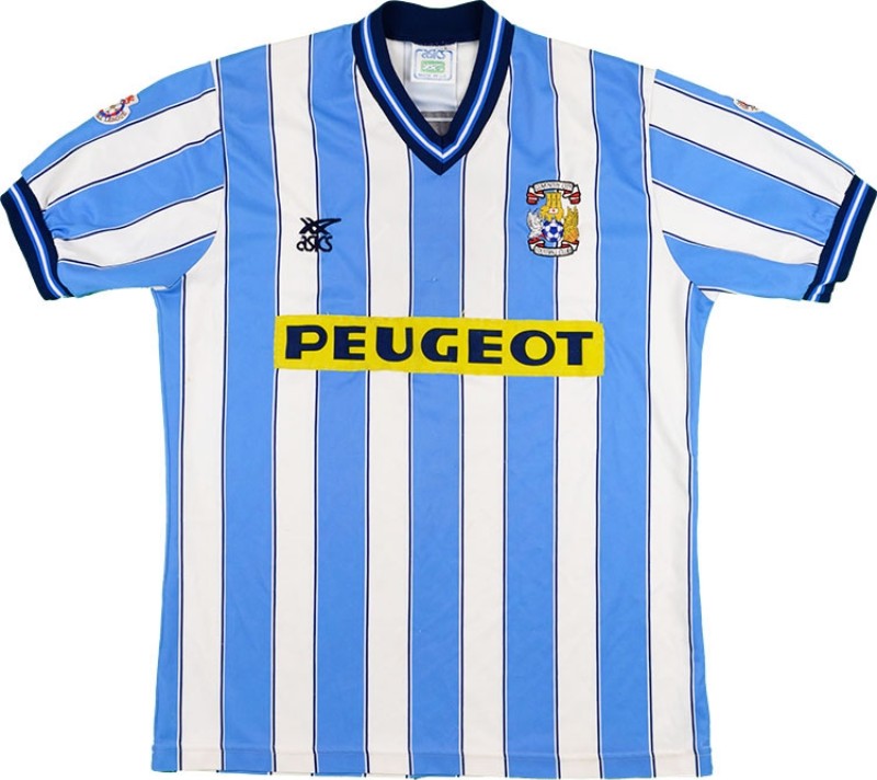 Coventry City 1990-91 Home Kit