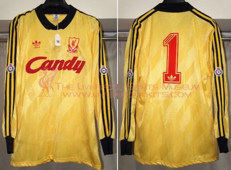 Liverpool FC 1988-89 GK 2 Kit