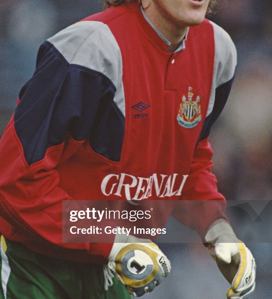 Newcastle United 1988-89 GK 2 Kit