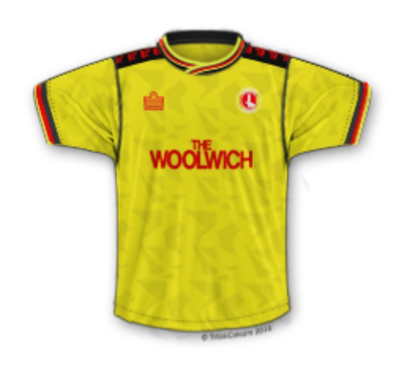 Charlton Athletic 1988-89 Third Kit