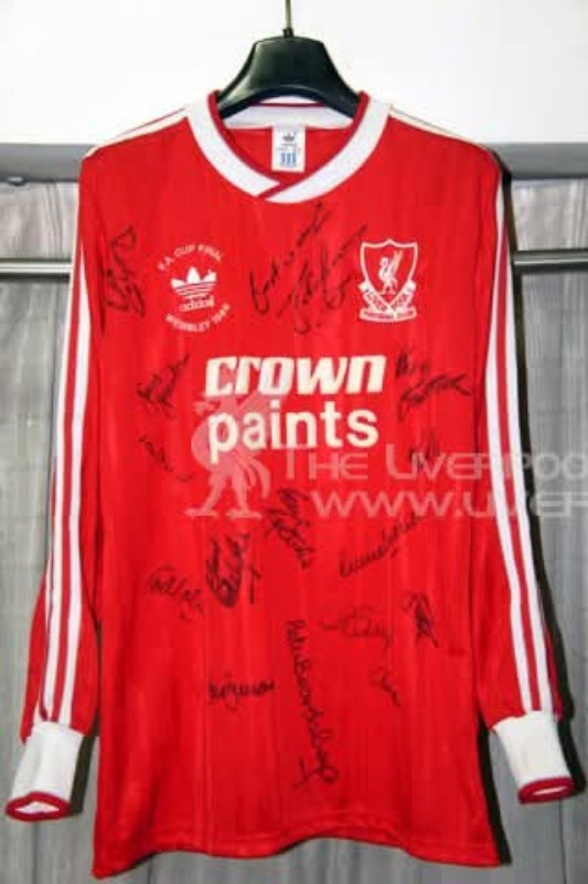 Liverpool FC 1987-88 Cup Final Kit