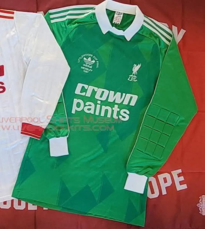 Liverpool FC 1986-87 Cup Final GK Kit