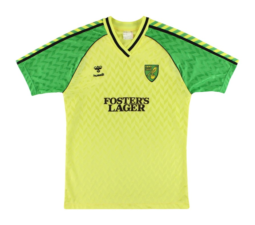 Norwich City 1986-87 Home Kit